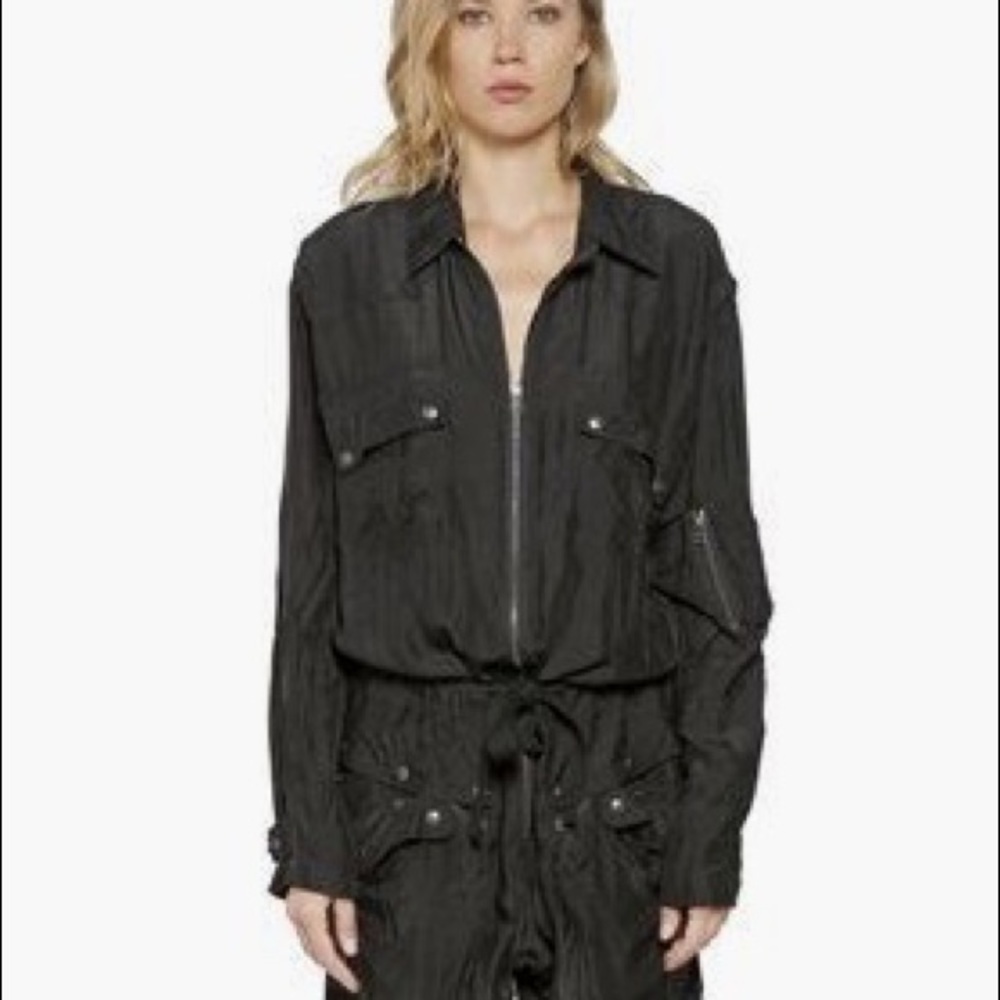 Luxury 100% silk couture jumpsuit Faith Connextion